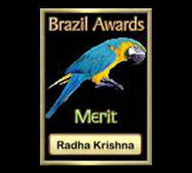 Radha Krishna Spiritual portal Brazil Merit Award