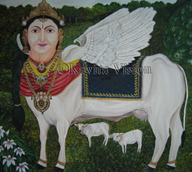 Kaamdhenu Mata Cow Goddess of Vrindavan