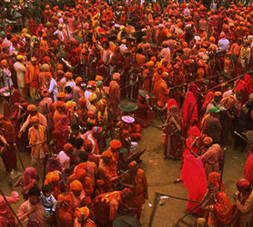 Lath Maar Holi Festival of Barsana