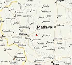 Mathura Map