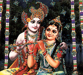 Shri Radha and Shri Krishna's Pure Love