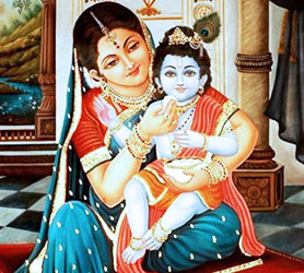 Mother Yashoda and Vatsalya Rasa for Lord Krishna