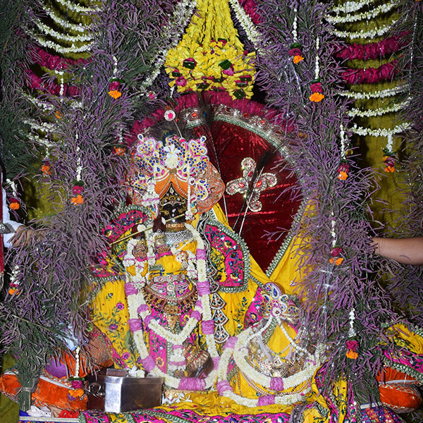 Hindora Festival Darshan of Radhavallabh Temple